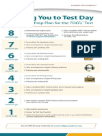 Getting You To Test Day: An 8-Week Prep Plan For The TOEFL Test