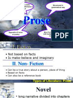 Lit Lesson 2:prose