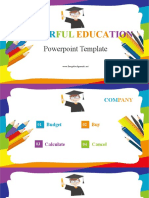 Colorful Education PPT Template