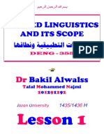 Applied Linguistics PDF