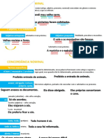 Regras de concordância nominal em português