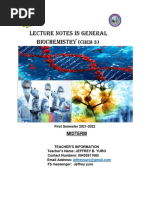 Introduction to Biochemistry Module 1 | PDF | Biochemistry | Chemistry