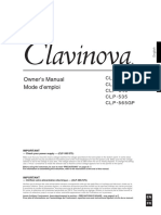 Yamaha Clavinova - Owner Manual