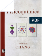 Raymond Chang Fisicoquímica Para Las Ciencias Químicas y Biológicas