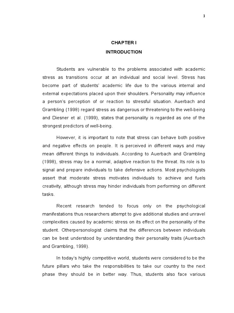 ACADEMIC STRESS DEFINITION IN PSYCHOLOGY intelligence overview