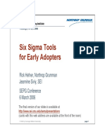 Six Sigma Tools For Early Adopters Autor Rick Hefner, Jeannine Siviy
