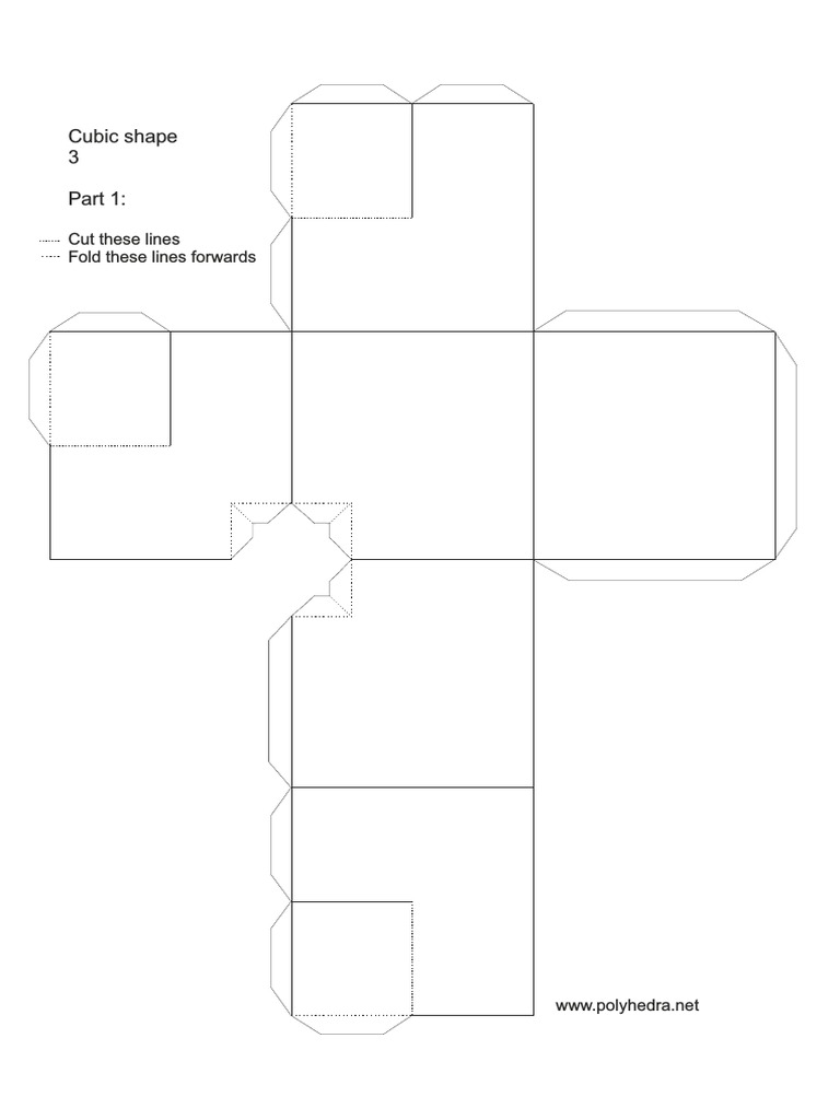 Forma Cubca 3 Papercraft | PDF | Teaching Methods & Materials | Science ...