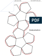 Dedcahedro Papercraft