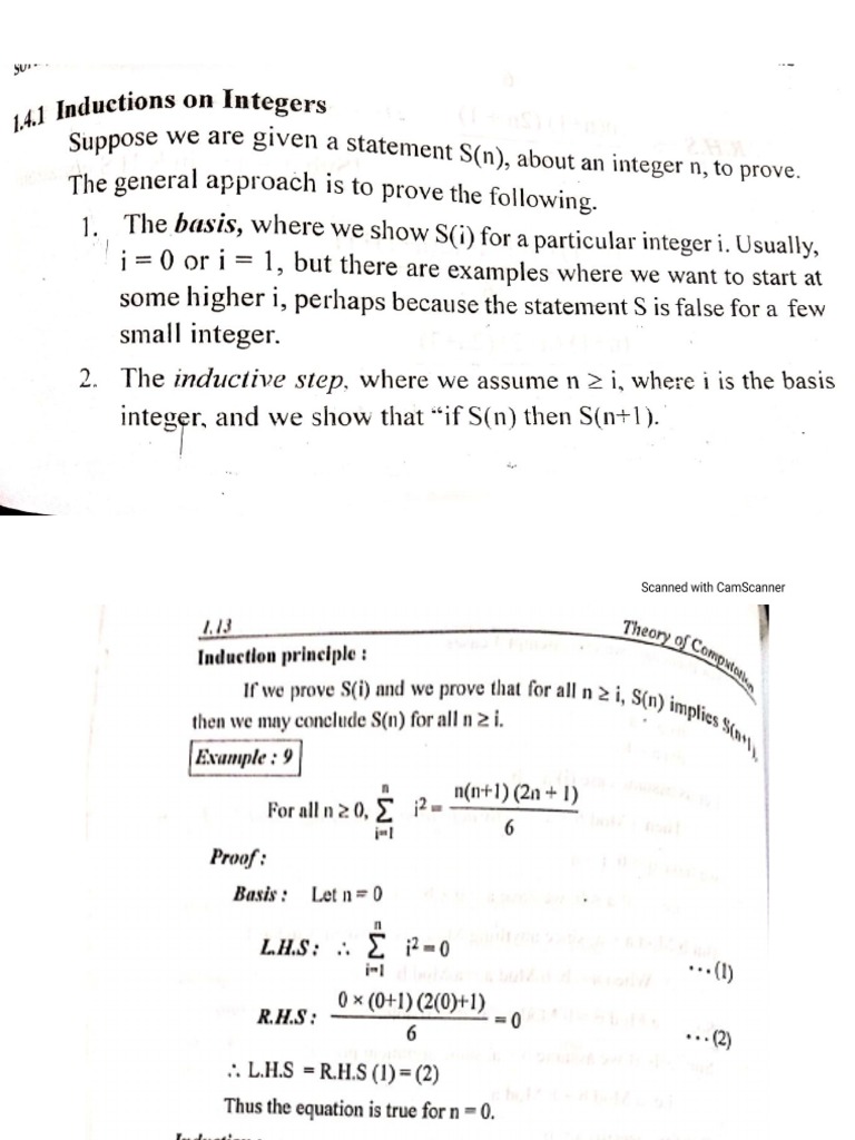 Toc - Unit 1 | PDF