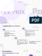 Partie 6 - LE PRIX - G10