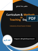 Curriculum & Methods (ELT) 2-SBR