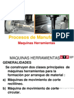 Clase 6 Tipos de Maquinas Herramientas