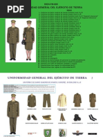 Uniformes Ejército de Tierra