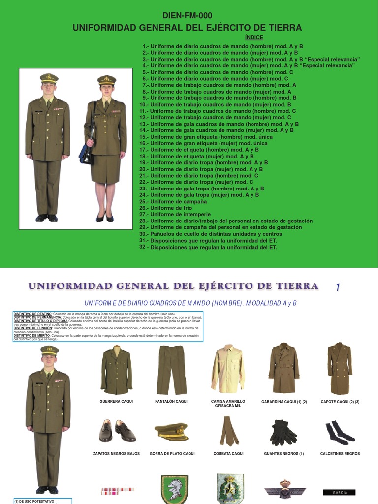 modalidad a ejercito de tierra