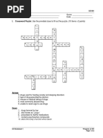 NSTP Worksheet Puzzle