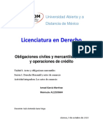 Licenciatura en Derecho: Universidad Abierta y A Distancia de México