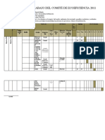 Plan Anual de Trabajo Del Comité de Ecoeficiencia 2011