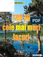 Proiect Tehnologia Informațională : Tema (TOP 10 cele mai mari lacuri)