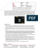 Technical Service Bulletin: Gds Tpms Information and Basic Instructions