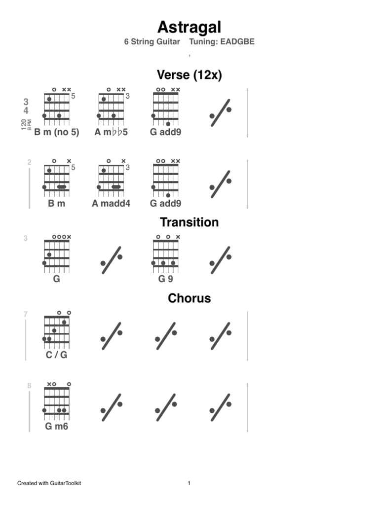 Astragal By Gift Shop Chords Pdf