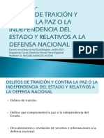 Tema 35. - Delitos Traición y Contra La Paz