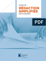 Guide Redaction Simplifie Tenue Des Dossiers