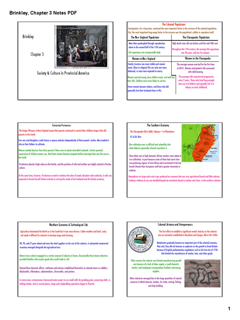 Chapter 3 Notes Brinkley PDF | PDF | Age Of Enlightenment | Christian ...