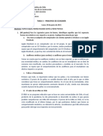 Fundamentos de Economía - Tarea N°3 - C. Loayza, M. Ovando y V. Perines