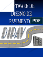 Software Diseño de Pavimento DIPAV