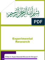 Experimental Reasearch (1)