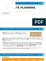 13 Aggregate Planning