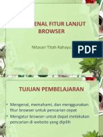 Mengenal Fitur Lanjut Browser