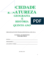 Guia de ensino de Geografia e História