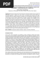 British Journal of Education Vol.3, No.7, pp.52-70, July 2015 - Published by European Centre For Research Training and Development UK