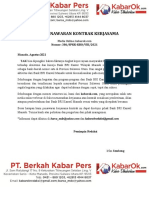 Surat Penawaran Bank BRI