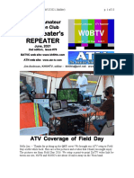 TV Repeater's Repeater: Boulder Amateur Television Club