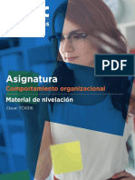 Comportamiento organizacional licenciatura