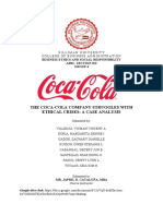 Coca-Cola's Ethical Crises Case Analysis