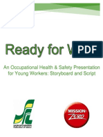 An Occupational Health & Safety Presentation For Young Workers: Storyboard and Script