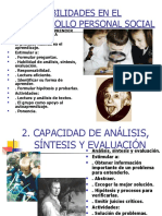 Habilidades Del Desarrollo Personal Social