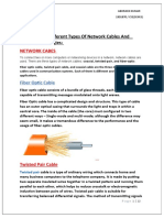 Task: 1: To Study The Different Types of Network Cables and Network Topologies