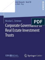 [Essays in Real Estate Research] Nicolai C. Striewe - Corporate Governance of Real Estate Investment Trusts (2016, Gabler Verlag)