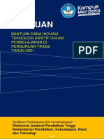 Panduan Bantuan Dana Inovasi Teknologi Asistif Dalam Pembelajaran Di PT 2021