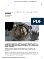 Houston, Temos Um Problema_ Os Cinco Maiores Improvisos de Astronautas - BBC News Brasil