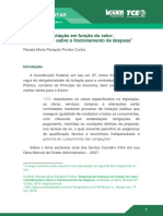 TCE Licitacão Contratos Texto Complementar Autor Pontes Cunha Módulo1