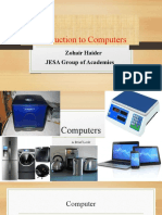Introduction To Computers: JESA Group of Academies