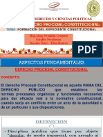 Formación del expediente constitucional en procesos de amparo