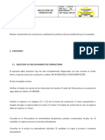 Proceso de selección de conductores