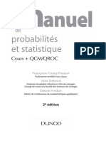 Mini Manuel de Probabilités Et Statistiques 2ed