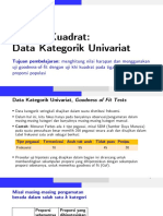 1.uji Khi Kuadrat - Data Kategorik Univariat